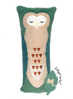 MANIMO SLEEPIES - ZIGZAG LA CHOUETTE - PELUCHE DE CORPS